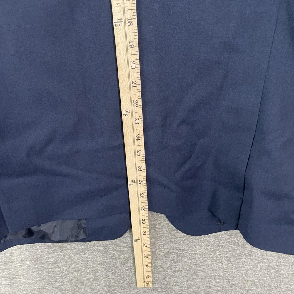 Bonobos‎ Suit Jacket Mens 44R Blue Wool Stretch Standard Fit Two Button Notch